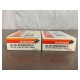 (2 Boxes) Winchester 30-06 SprgFld 165gr PSP