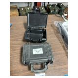 (2) Plastic Hard Cases