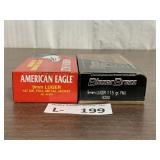 (2 Boxes) Mixed Brand 9mm Luger