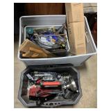 Plastic Tote - Misc Tools, etc