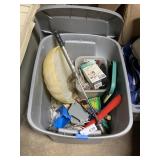 Plastic Tote - MIsc Hardware, etc