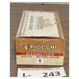 Fiocchi 45 Long Colt 45LCCA 250gr LRNFP