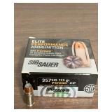 Sig Sauer 357 Sig 125gr V-Crown JHP