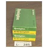 (2 Boxes) Remington 30-06 Sprg 150gr Core-Lokt  SP