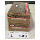 (2 Boxes) Speer  Gold Dot 357 Sig 125gr GDHP