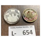 (2) 9/11Challenge Coins