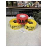 (3) Rolls Caution Tape
