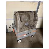 Vintage Homart Cooler Fan on Rooling Cart