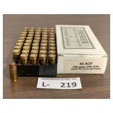 Pioneer 45ACP 230gr JHP