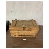 Wood Military Ammo Crate