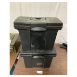 (2) Plastic File Holders