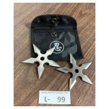 Pair Throwing Stars