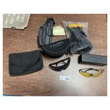 Holster, Tactical Plate, Safety GLasses