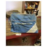 Vintage Pan Am Charter Travel Bag