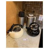 Tea Kettles, Thermos
