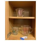 (3) Glass Mixing Cups