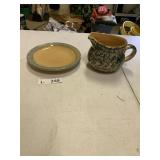 Pfaltzgraff Stoneware Gravy Server & Plate