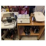 Small Kitchen Appliances w/Rolling Shelf