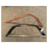 (2) Bow Saws