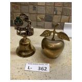 (2) Brass Bells