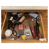 MIsc Tools, etc in Kitchen Drawer