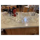 (3) Glass Mixing Bowls