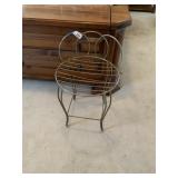 Metal Vanity Chair