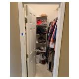 Ladies Clothes in Closet