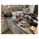MIsc Contents on Bathroom Counter
