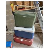 (3) Ice Chest