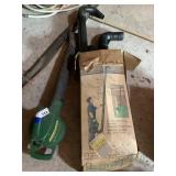 Electric Leaf Blower & Attachment