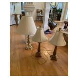 (3) Table Lamps