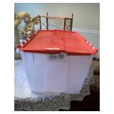 Plastic Storage Tote 12 Gallon
