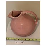 Vintage Harlequin Rose Pink Ball Pitcher