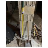 (2) Square Point Shovels