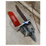 Vintage Homelite XL-12 Chainsaw & Push Mower