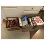 Cookbooks, etc in 2 Boxes