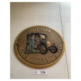 State Farm Mutual Automobile Insurance Co Plaque