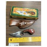 The Skinner  Knife & Sheath in Box