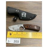RMEF Browning Elk Hunting Knife & Sheath