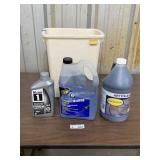 Motor Oil, Concrete Stain, Zep Concentrate Cleaner