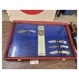 History Channel America's Legacy WWII Knife Disply