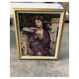 Wall Art ' Lesbia and her Sparrow'