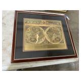Wall Art 'Blaeu Wall Map'