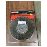 NIP Craftsman 8' Crimped Wire Wheel Brush