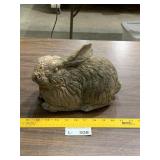 Concrete Rabbit Yard Decor