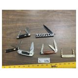 (6) MIsc Pocket Knives