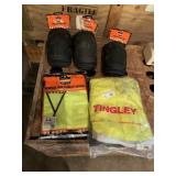 NIP Safety Vest, Rain Suit, Knee Pads