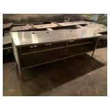 Commercial Stainless Steel Prep Work Table
