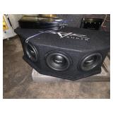 Skar Audio Triple 8' Subwoofer & Amplifier